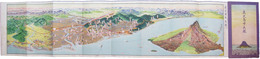 鳥瞰図　鹿児島市大観
