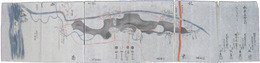 武州幡羅郡玉井村新堀村附近　水車麁絵図面