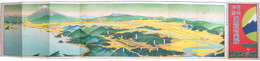鳥瞰図　長岡古奈温泉名所図絵