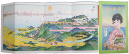 鳥瞰図　朝熊岳