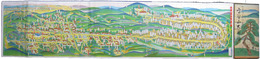鳥瞰図　高野山大図絵