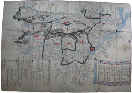 筑後国　筑後川流域絵図