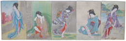 美人画絵葉書