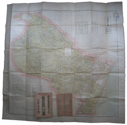 東京府荏原郡大井町・平塚村全図