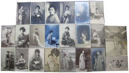 女性絵葉書