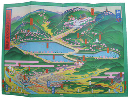 東天竺山世尊寺境内図絵