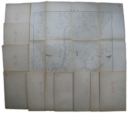 久留米近傍図　第一～十六号