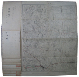 二万分一迅速測図　群馬県管内