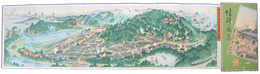 鳥瞰図　城崎温泉