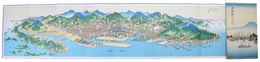 鳥瞰図　三原市