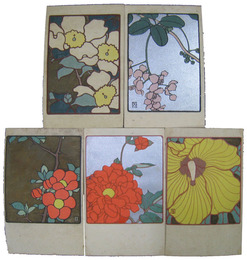 デザイン絵葉書　花