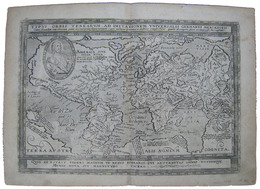 TYPUS ORBIS TERRARUM AD IMITATIONEM UNIVERSALIS GERHARDI MERCATORIS 〔メルカトル世界図〕