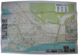 住所入明細図　三重県桑名町・西桑名町