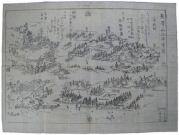 長等山三井寺図