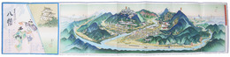 鳥瞰図　美濃郡上八幡