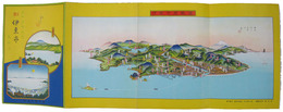 観光伊東市鳥瞰図