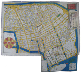 日本橋北内神田両国浜町明細絵図