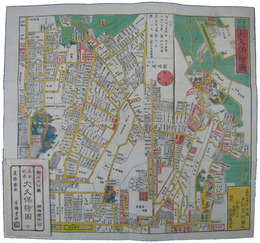 牛込市谷大久保絵図