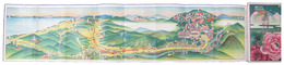 鳥瞰図　西国第八番霊場　総本山長谷寺図絵