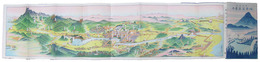 鳥瞰図　嬉野温泉案内