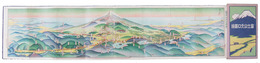 鳥瞰図　富士山北口図絵