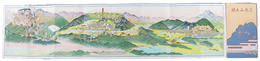 鳥瞰図　三徳山大観