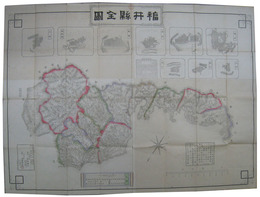 福井県全図