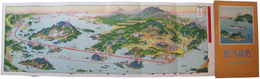 鳥瞰図　石崎汽船航路御案内