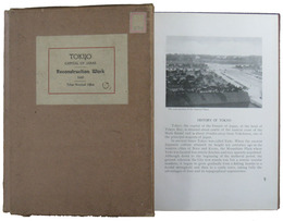 TOKYO CAPITAL OF JAPAN RECONSTRUCTION WORK 1930 〔東京市復興事業〕