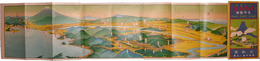 鳥瞰図　長岡温泉名所図絵