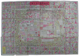 京都市明細全図　附名所独案内