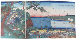 東海道神名川横浜風景