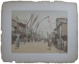 古写真　横浜伊勢佐木町