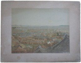 古写真　横浜野毛山より市中