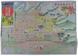 奈良名勝案内地図