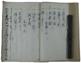 上飯田村行路病死人取扱口上書