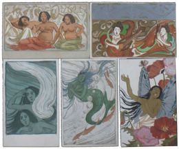 和田三造絵葉書