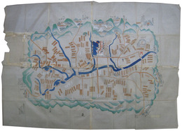 伊勢国霧山城周辺絵図