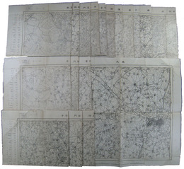 満洲十万分一図　奉天