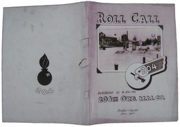 アメリカ陸軍第204武器科中隊記念誌 ROLL CALL