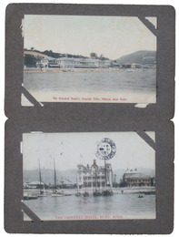 神戸手彩色絵葉書