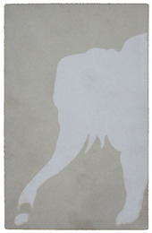 透かし絵葉書　象