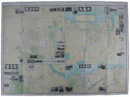 日本商工業別明細図　丸亀市・善通寺市・多度津町・琴平町