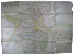 国都新京　新区画明細図