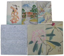 Wood-Cut Print PICTURE POST CARDS Collection 2