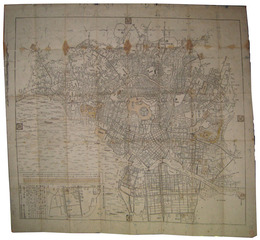 新板　分間江戸大絵図