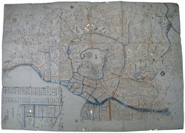 文化六年筆　江戸全図