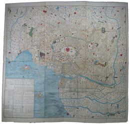 安政改正　府郷御江戸絵図