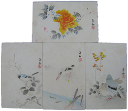 花鳥画絵葉書