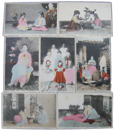 朝鮮風俗絵葉書　一